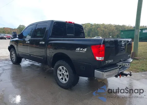 2004 Nissan Titan Se from USA, damaged, VIN 1N6AA07B24N538892